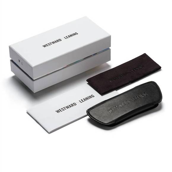 NEW WESTWARD LEANING sutro 01 sunglasses in black - Picture 5 of 5